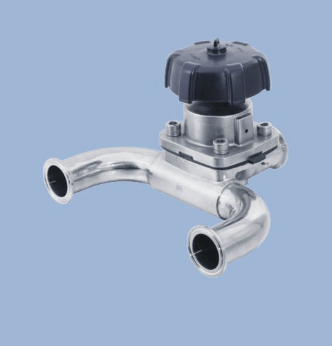 手动U型三通隔膜阀03