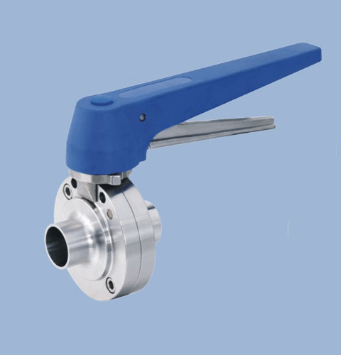 卫生级手动蝶阀01