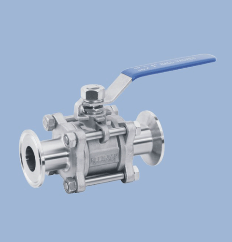 卫生三片式快装球阀01